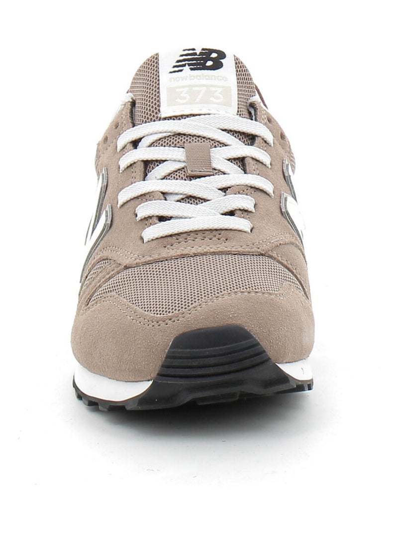 Baskets en Cuir/suede new Balance Marron - Kiabi