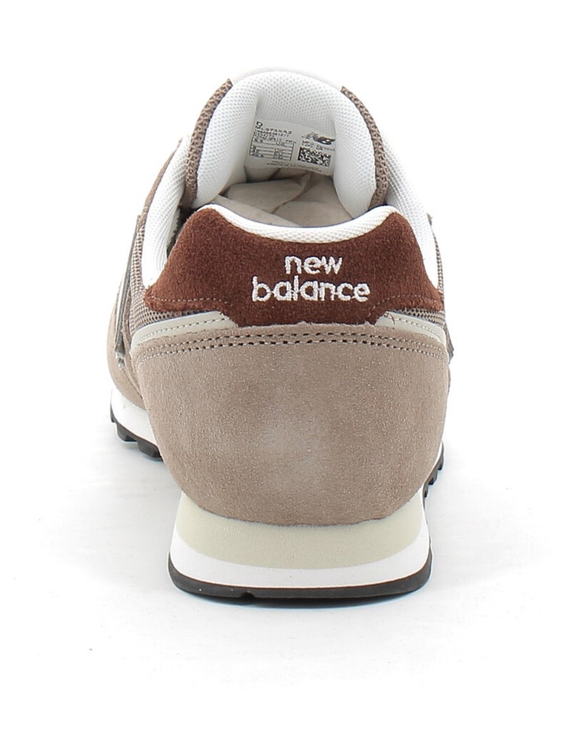 Baskets en Cuir/suede new Balance Marron - Kiabi