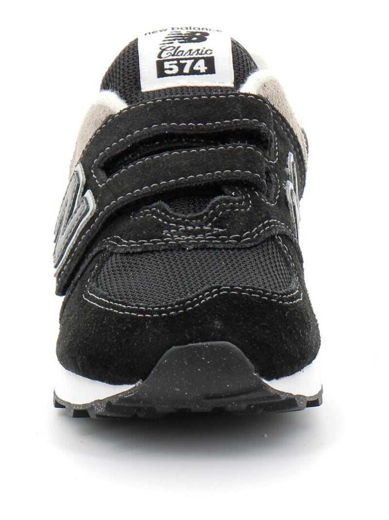 Baskets en Cuir/suede new Balance Noir - Kiabi