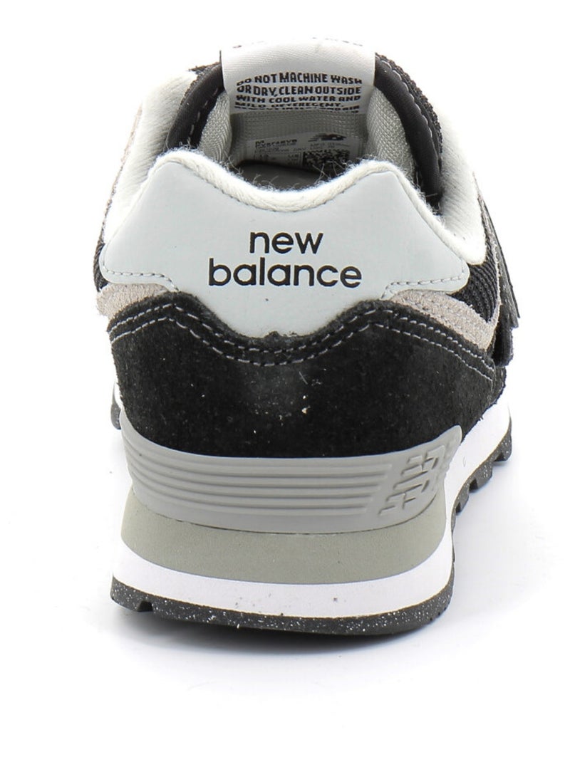 Baskets en Cuir/suede new Balance Noir - Kiabi