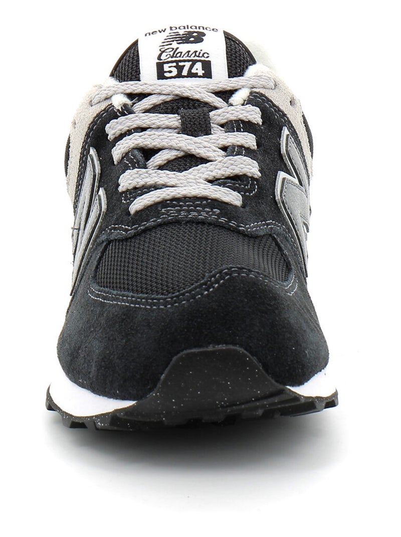 Baskets en Cuir/suede new Balance Noir - Kiabi