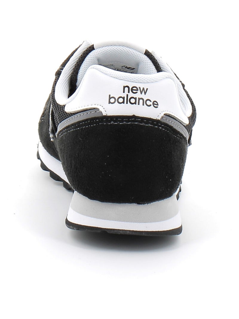 Baskets en Cuir/suede new Balance Noir - Kiabi