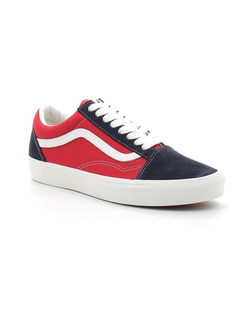 Baskets en Cuir/suede Vans - Kiabi