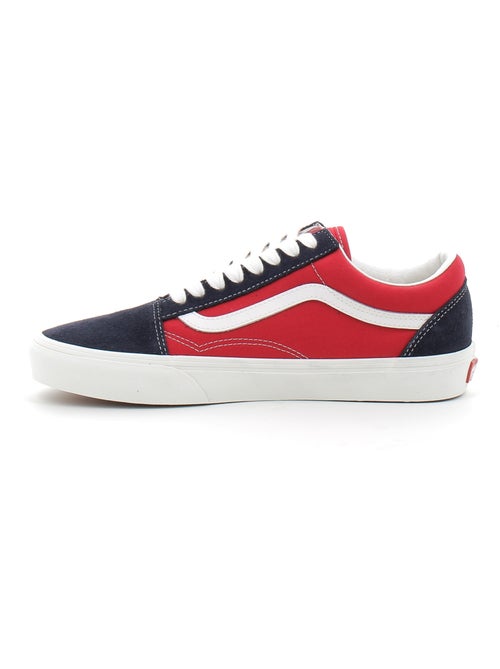 Baskets en Cuir/suede Vans - Kiabi