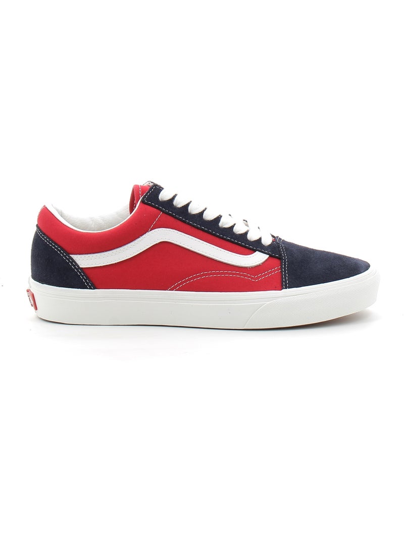 Baskets en Cuir/suede Vans Bleu - Kiabi