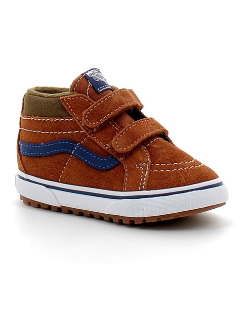 Baskets en Cuir/suede Vans - Kiabi