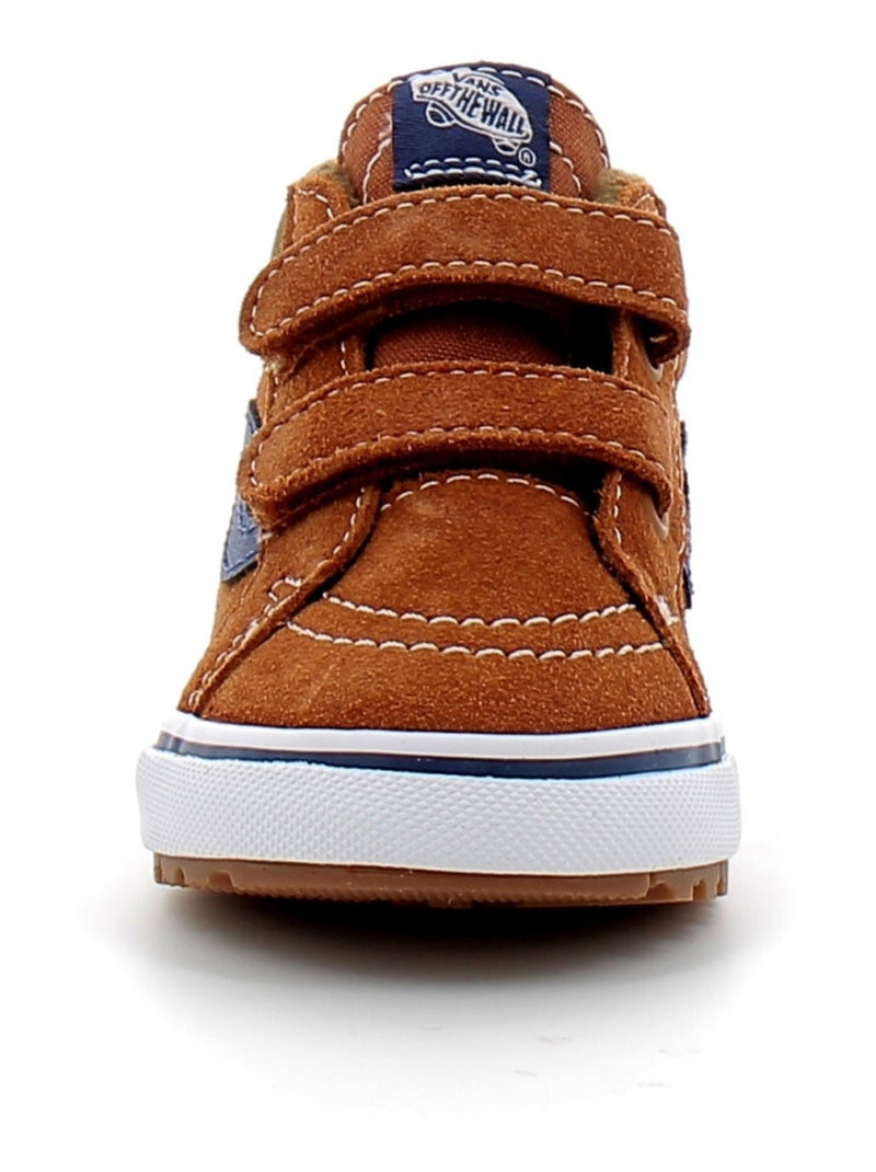 Baskets en Cuir/suede Vans Marron - Kiabi