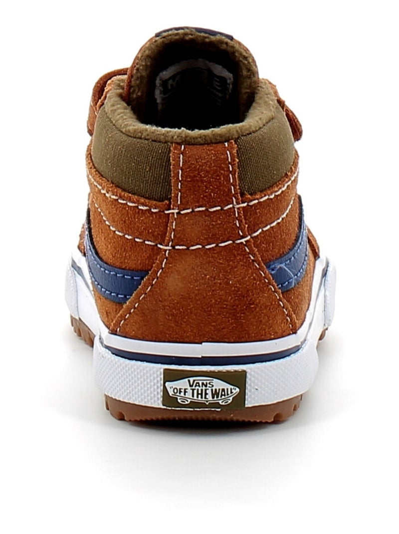 Baskets en Cuir/suede Vans Marron - Kiabi