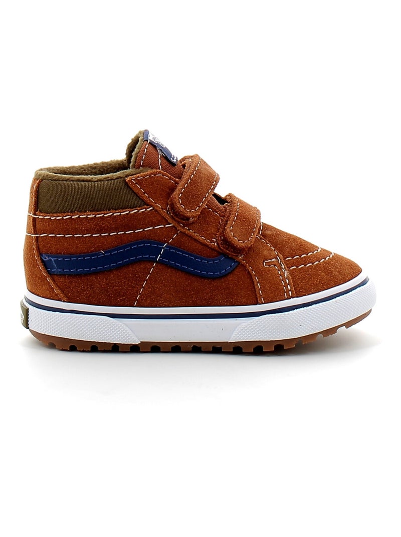 Baskets en Cuir/suede Vans Marron - Kiabi