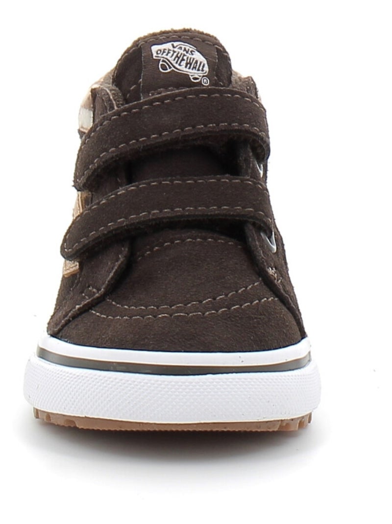 Baskets en Cuir/suede Vans Marron - Kiabi