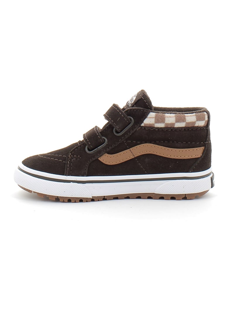 Baskets en Cuir/suede Vans Marron - Kiabi