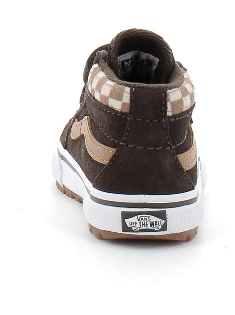 Baskets en Cuir/suede Vans Marron - Kiabi