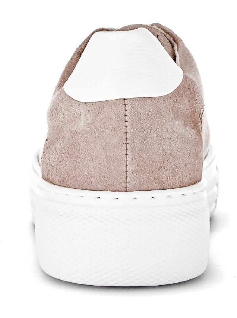 Baskets  en daim Beige - Kiabi