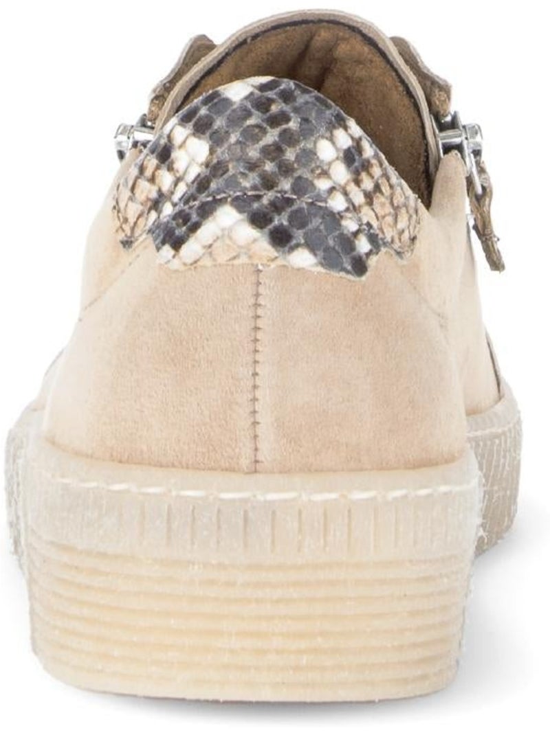 Baskets  en daim Beige - Kiabi