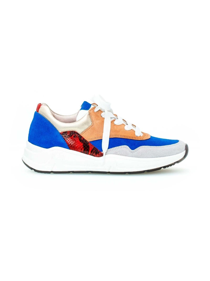 Baskets  en daim Gabor Bleu Multicolore - Kiabi