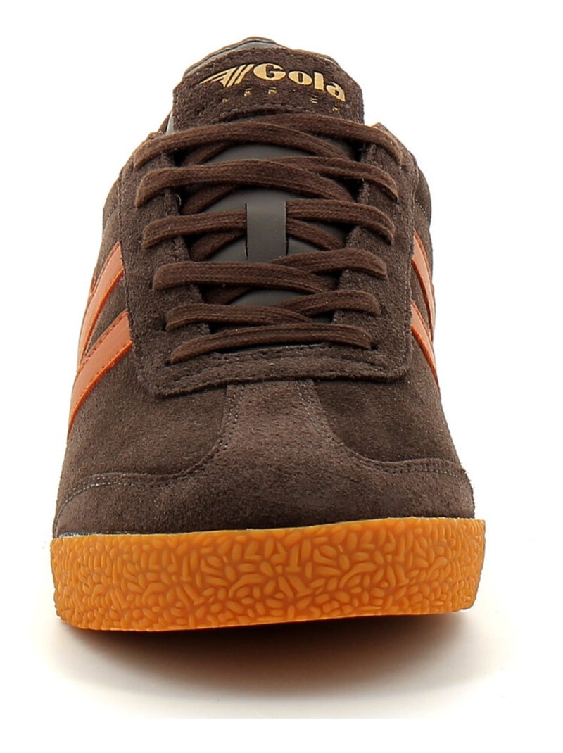 Baskets en Daim Pour Hommes Harrier Marron - Kiabi