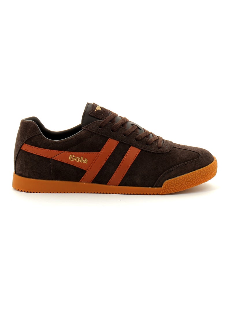 Baskets en Daim Pour Hommes Harrier Marron - Kiabi