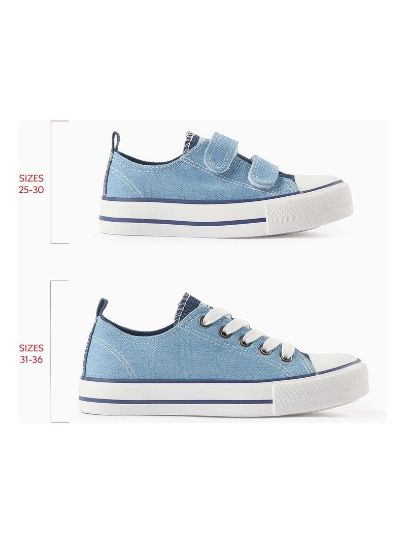 Baskets en Jean Bleu - Kiabi