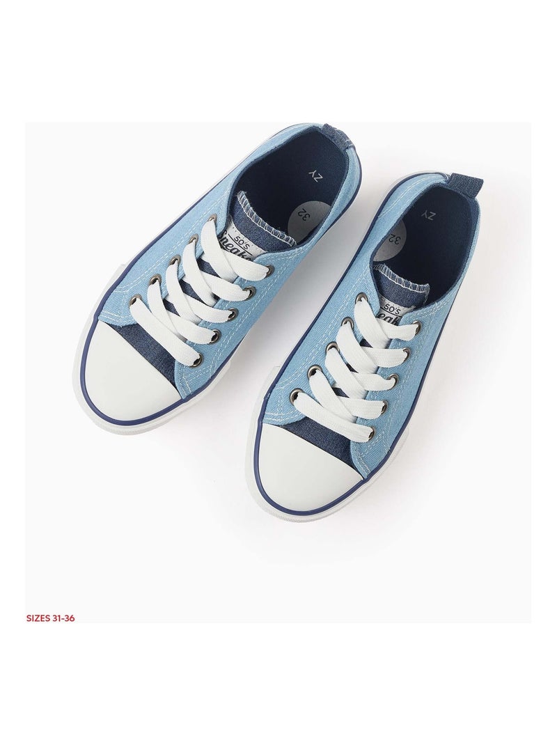 Baskets en Jean Bleu - Kiabi