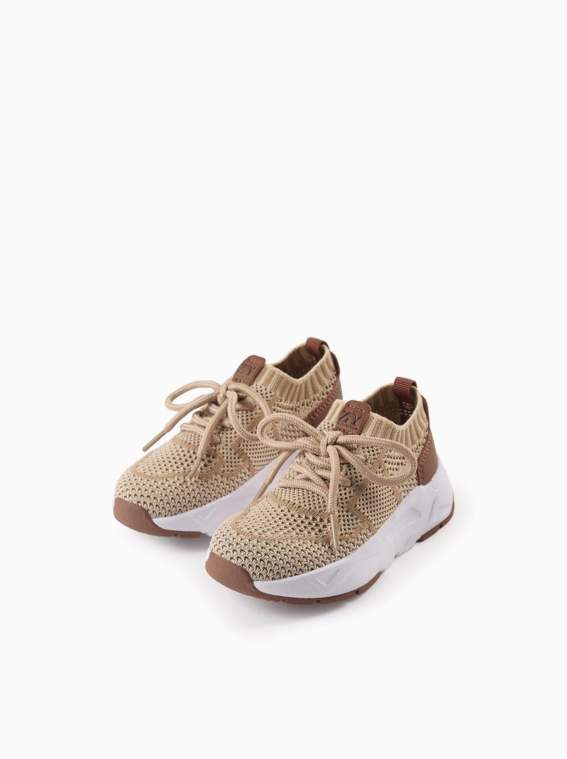 Baskets en Mesh Beige clair - Kiabi