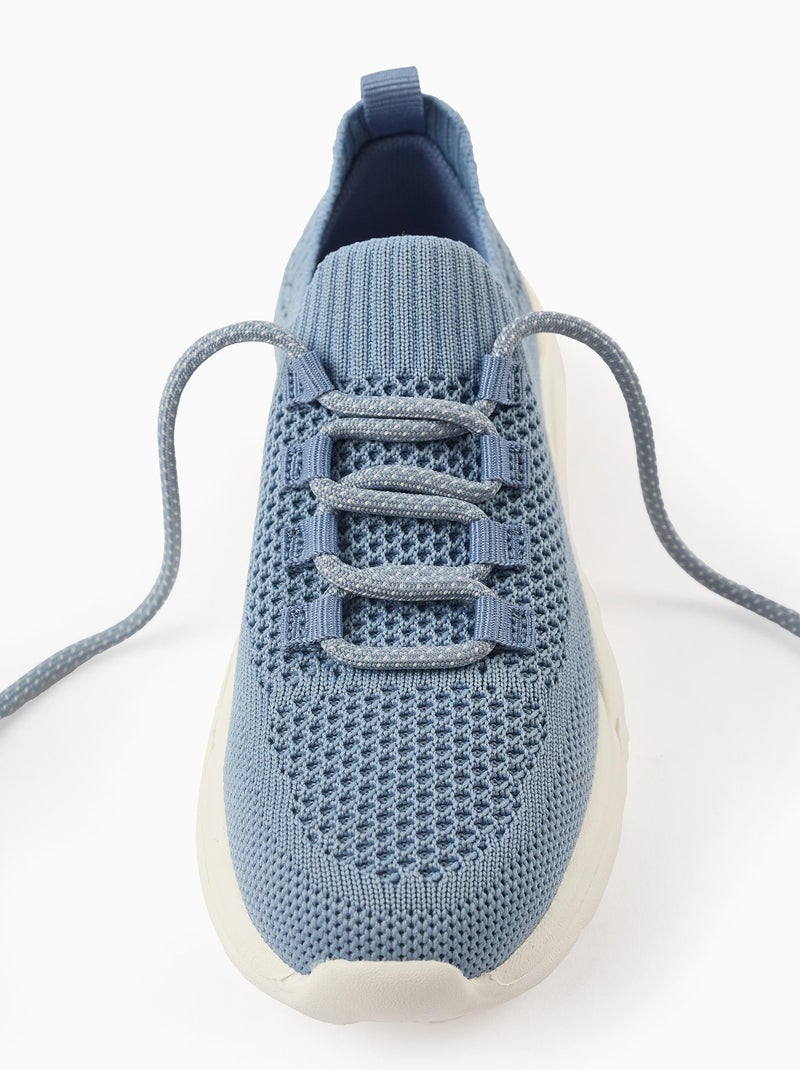 Baskets en Mesh Bleu clair - Kiabi