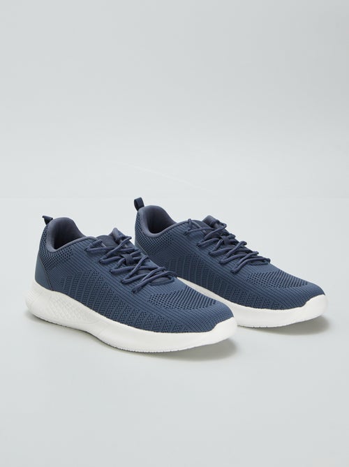 Baskets en mesh esprit running - Kiabi