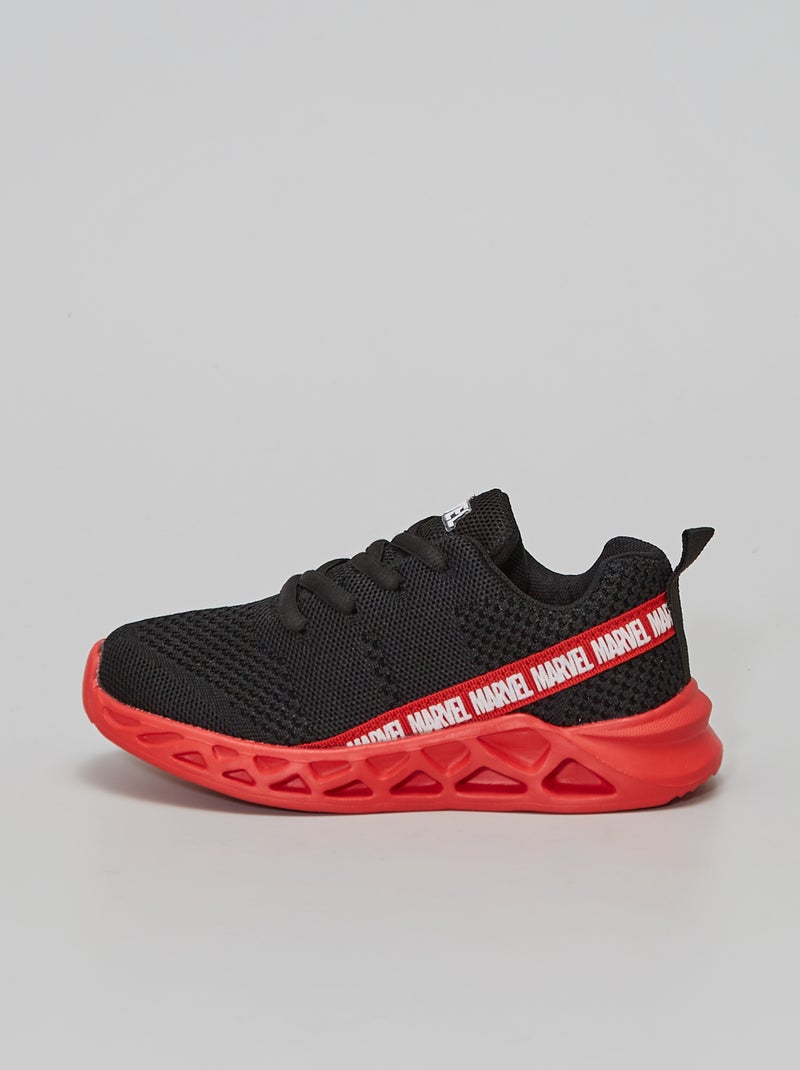 Baskets en mesh 'Marvel' noir - Kiabi