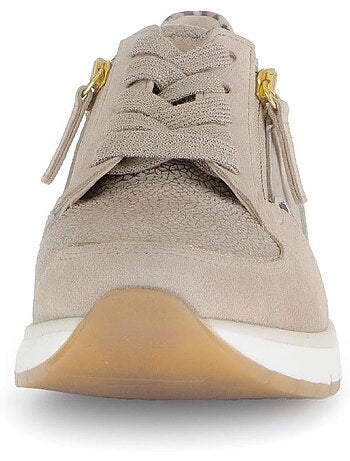 Baskets en nubuck (adaptées Hallux Valgus)