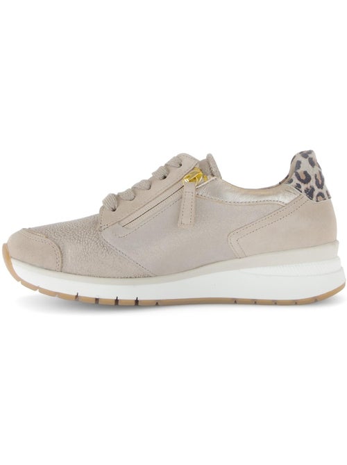 Baskets  en nubuck (adaptées Hallux Valgus) - Kiabi