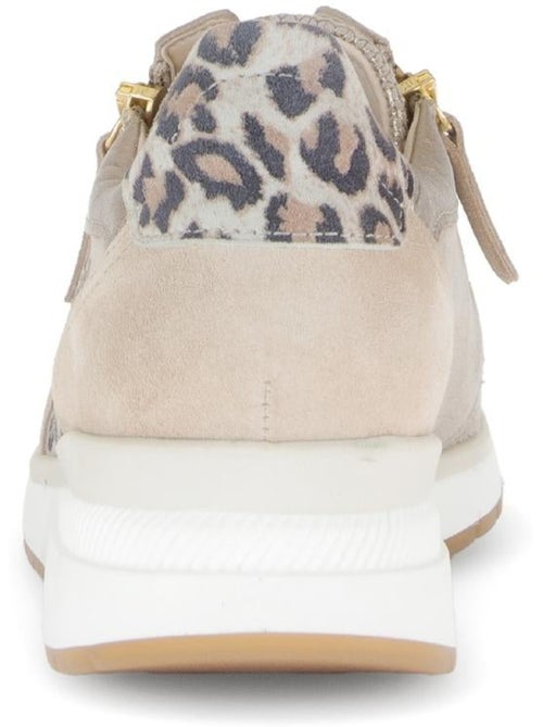 Baskets  en nubuck (adaptées Hallux Valgus) - Kiabi