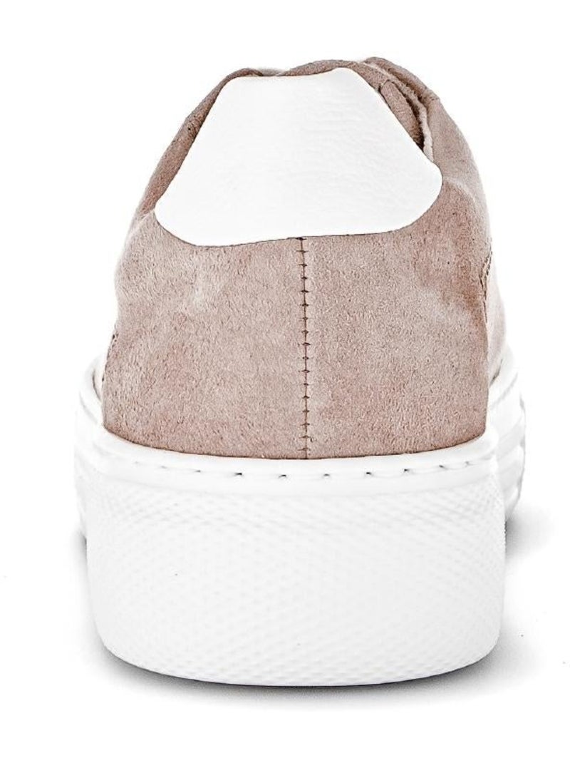 Baskets  en Nubuck Beige - Kiabi