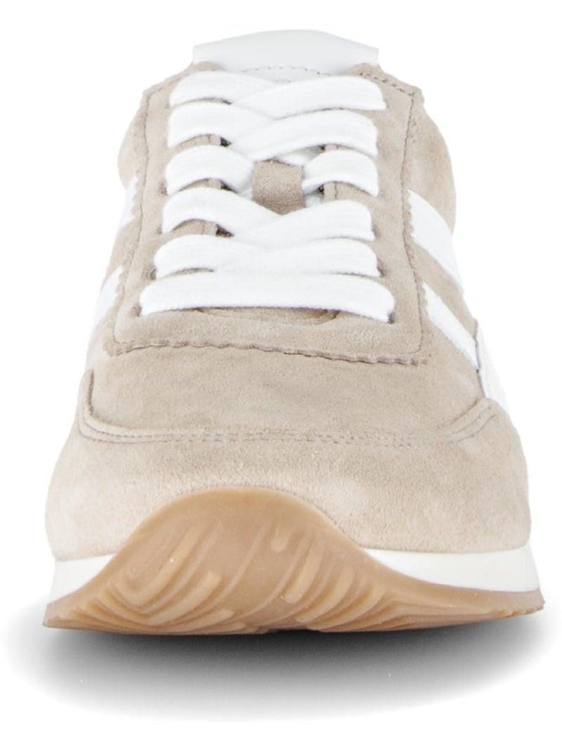 Baskets  en nubuck Beige - Kiabi