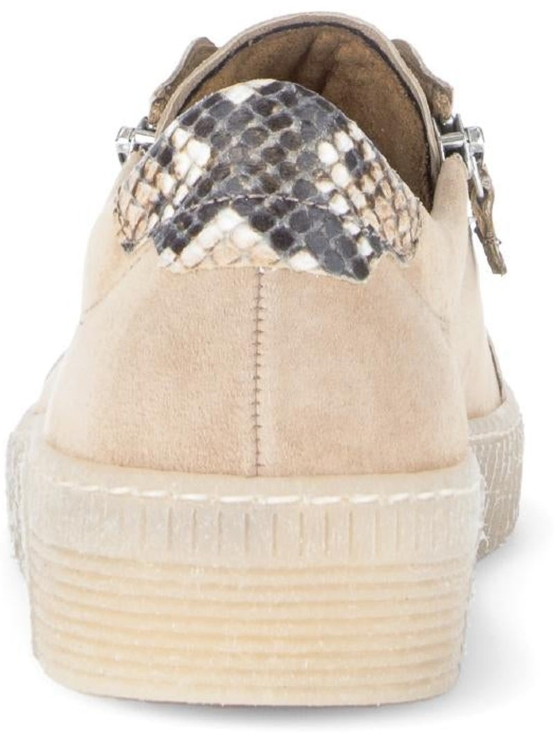 Baskets  en nubuck Beige - Kiabi