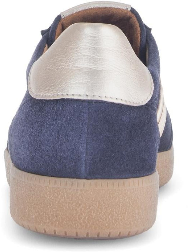 Baskets  en nubuck Bleu - Kiabi