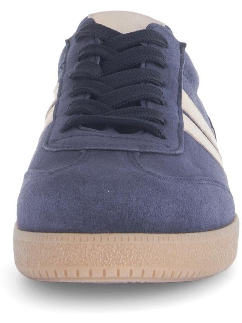 Baskets  en nubuck Bleu - Kiabi