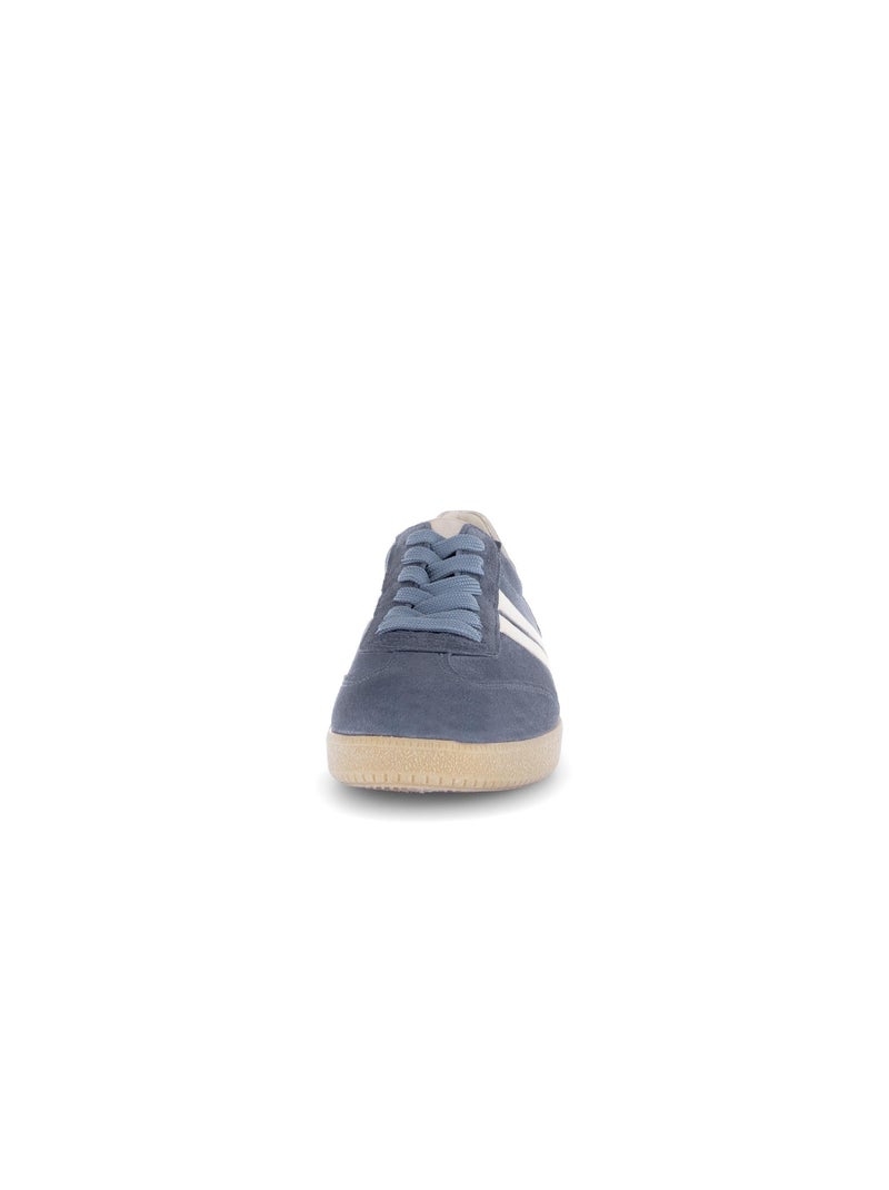 Baskets  en nubuck Bleu - Kiabi