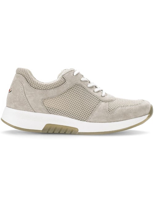 Baskets en nubuck et textile - Kiabi Baskets en nubuck et textile - Kiabi