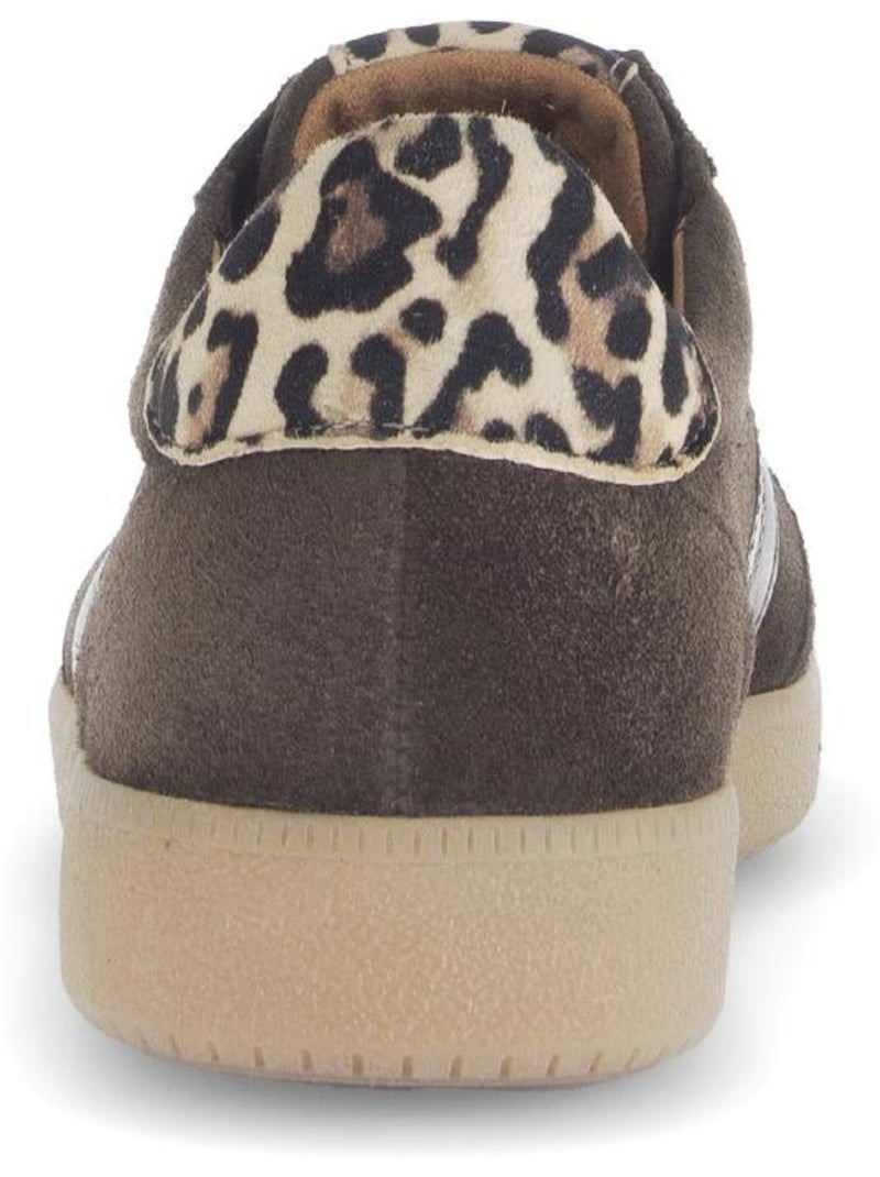 Baskets  en nubuck Marron clair - Kiabi