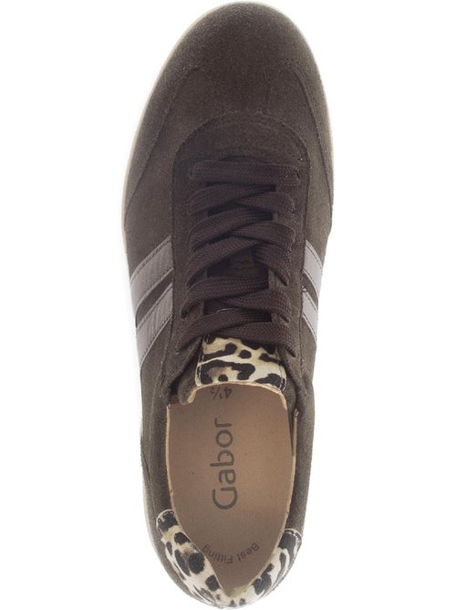 Baskets  en nubuck - Kiabi