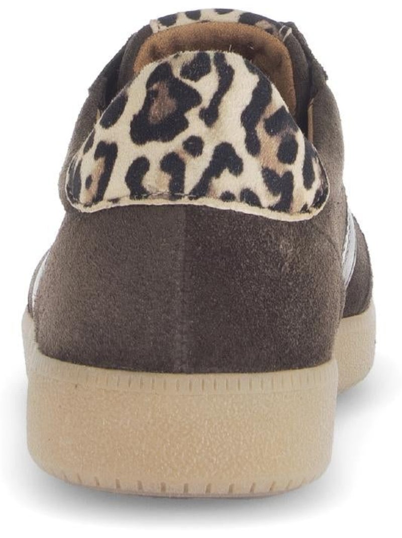 Baskets  en nubuck Marron - Kiabi