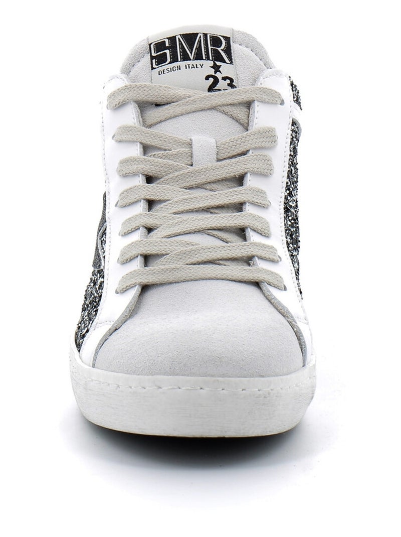 Baskets en Nubuck Semerdjian Gris - Kiabi