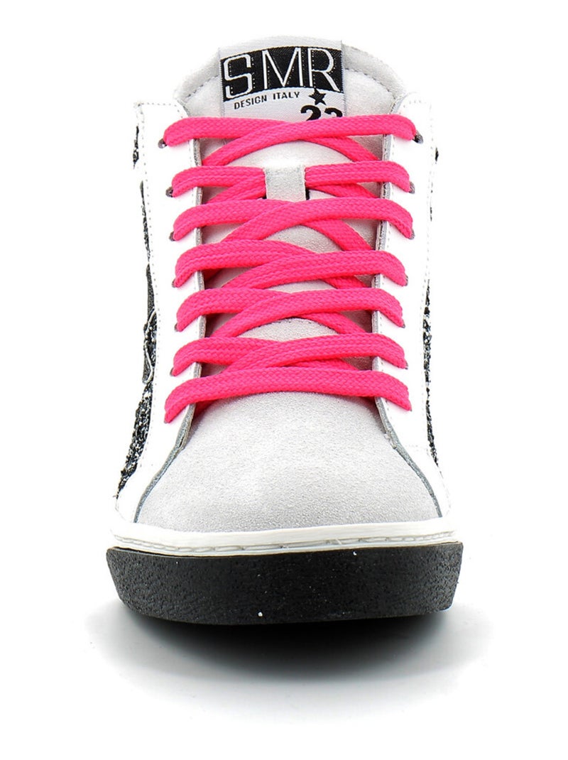 Baskets en Nubuck Semerdjian Noir - Kiabi