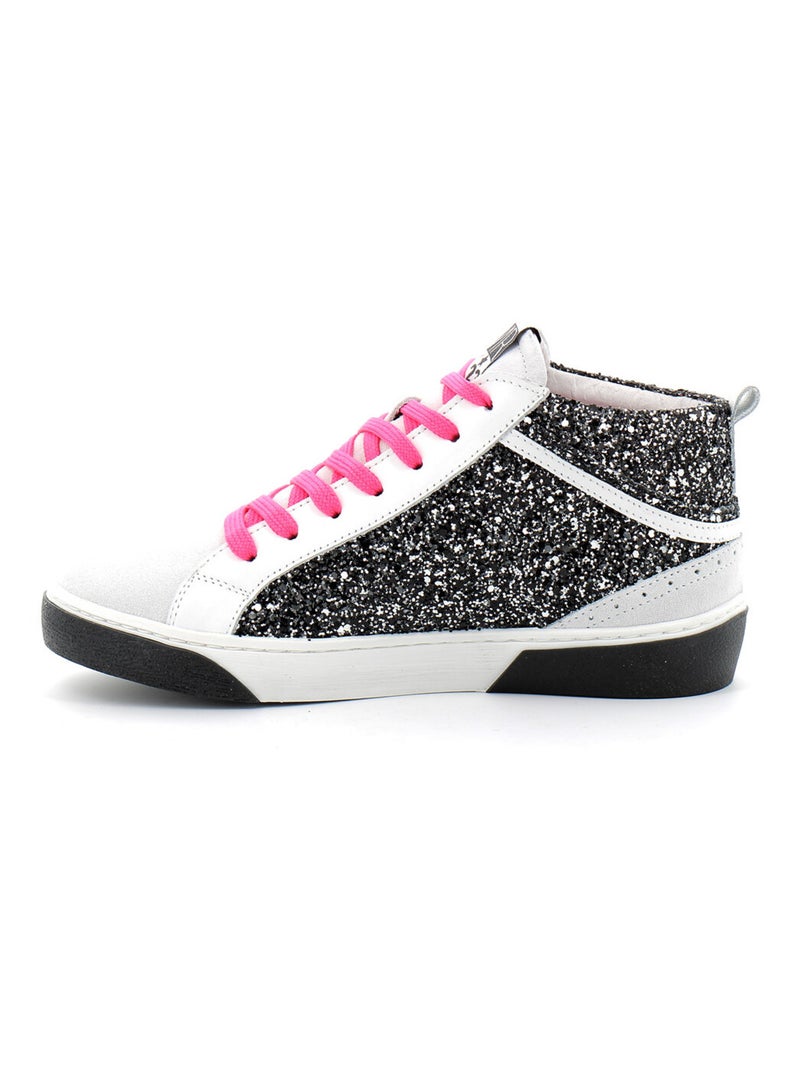 Baskets en Nubuck Semerdjian Noir - Kiabi