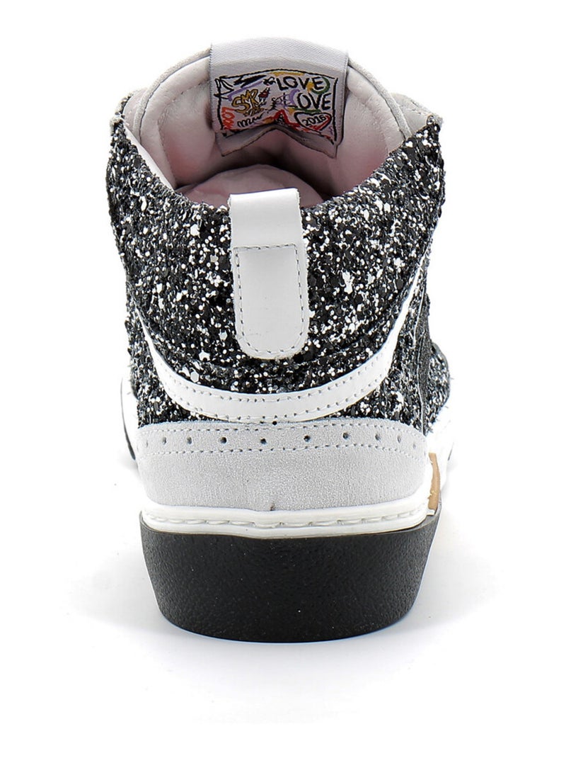Baskets en Nubuck Semerdjian Noir - Kiabi