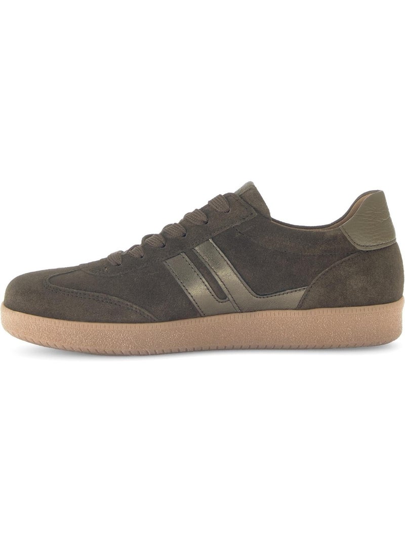 Baskets  en nubuck Vert - Kiabi
