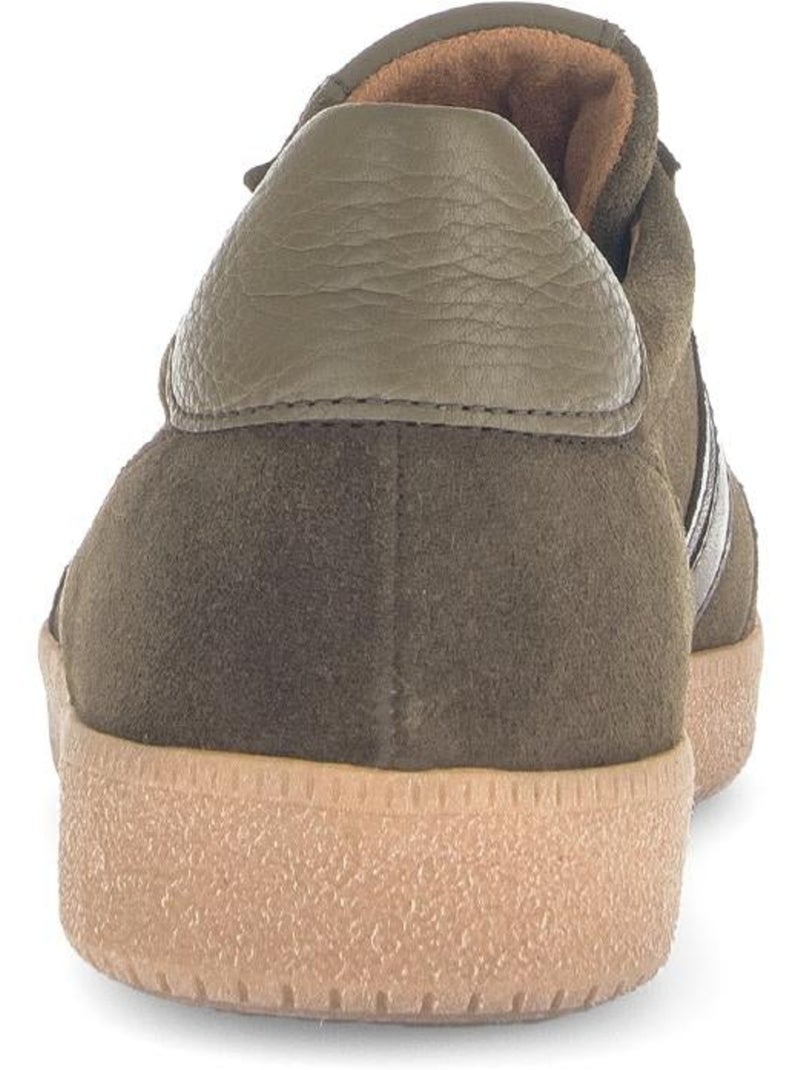 Baskets  en nubuck Vert - Kiabi