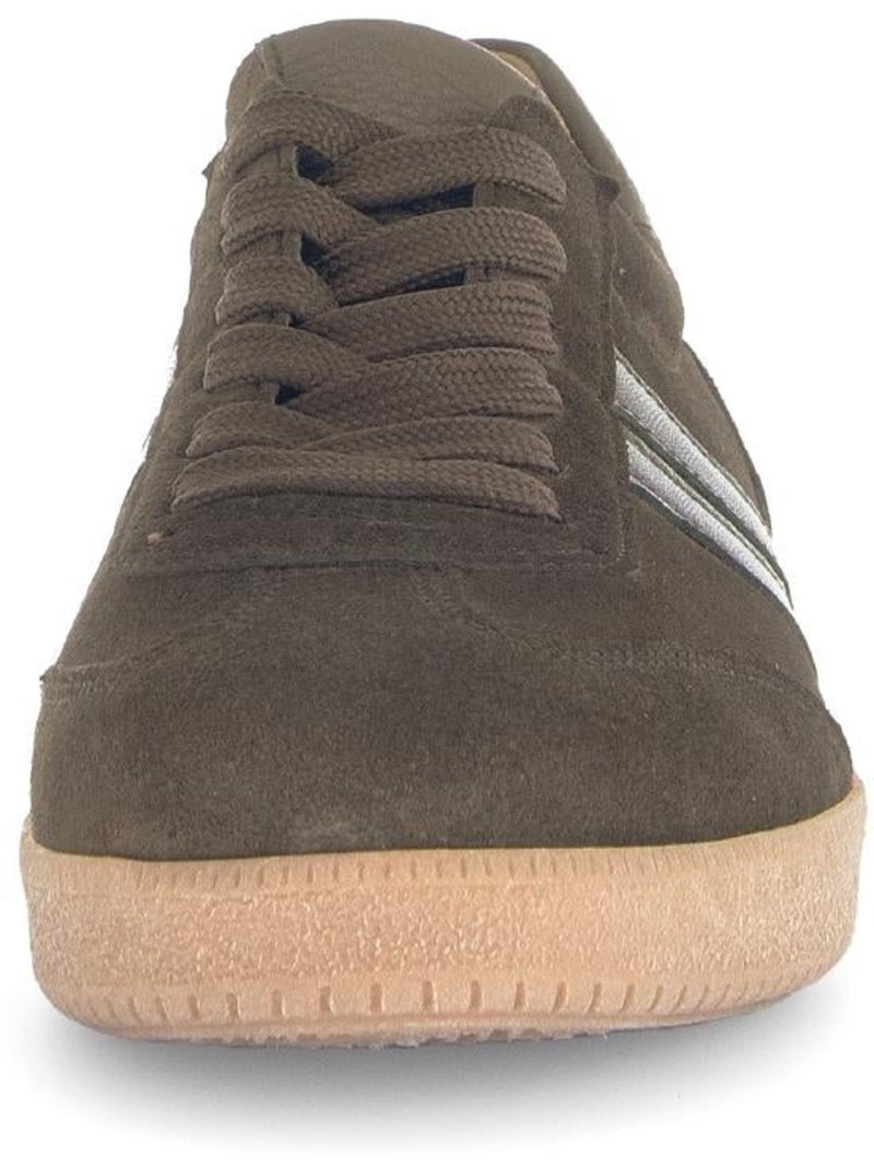 Baskets  en nubuck Vert - Kiabi