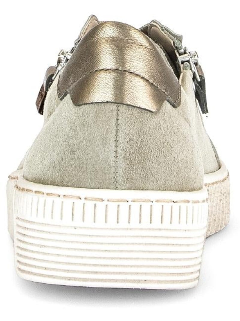 Baskets  en nubuck Vert - Kiabi