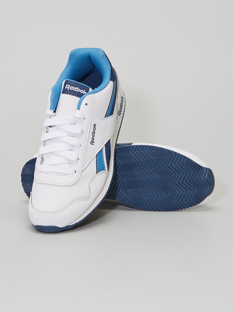 Baskets en simili 'reebok' blanc - Kiabi