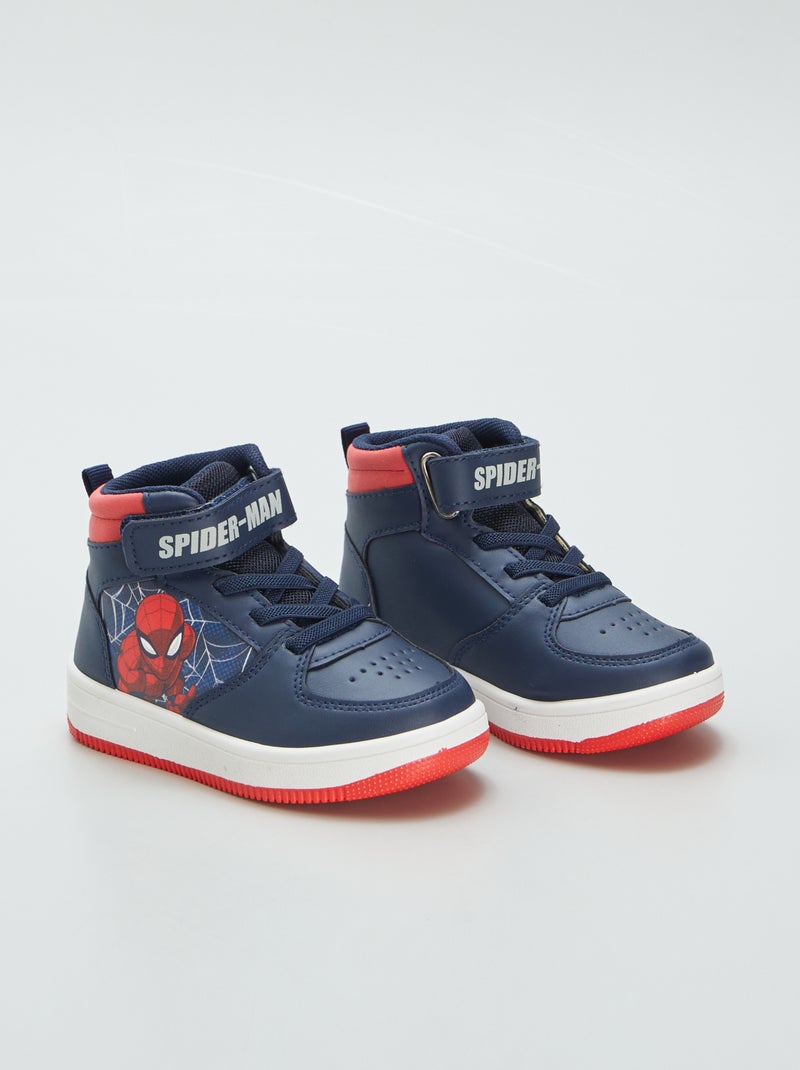 Baskets en simili 'Spider-Man' Marine - Kiabi